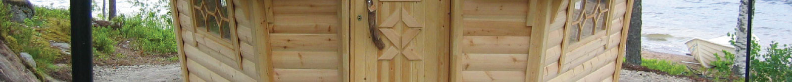 BBQ Hut & Log Cottage